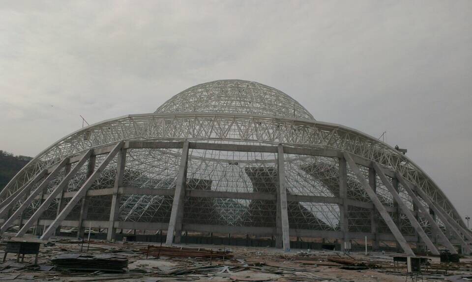 遵化体育场馆网架工程