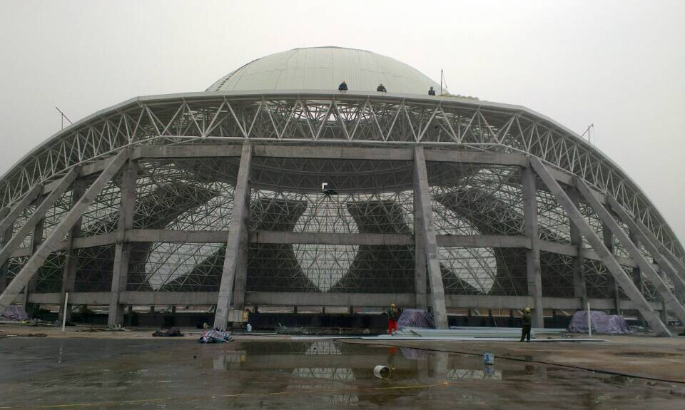 遵化温泉馆网架工程